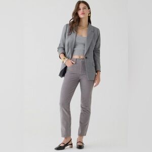 J. Crew Gray Vintage Wash Corduroy Pants Slim Straight Size 26